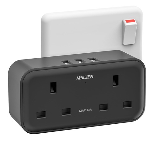 Double plug adaptor mscien - adaptor,