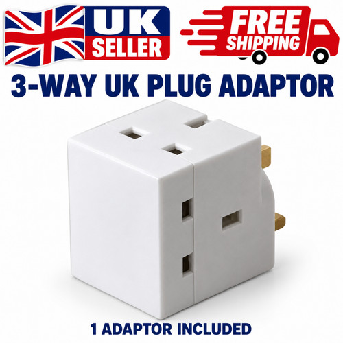 Way plug adaptor 13a 3 - 3,