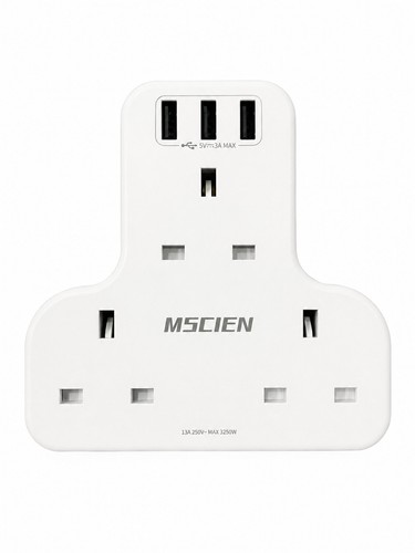 Mscien way plug adapter - adapter, with