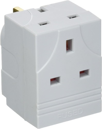 Way triple plug block mains - 3,