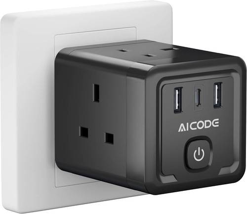 Multi plug adapter with usb - adapter, 3