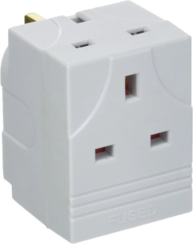 Way mains socket adaptor - way,