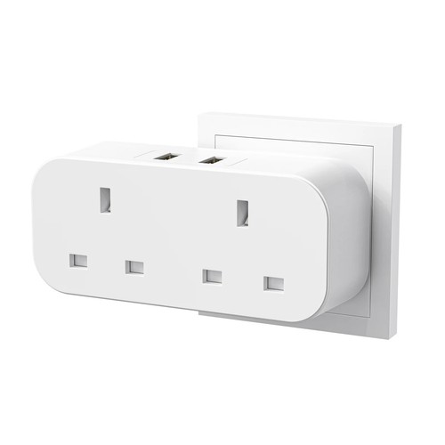 Double plug adaptor way - plug,