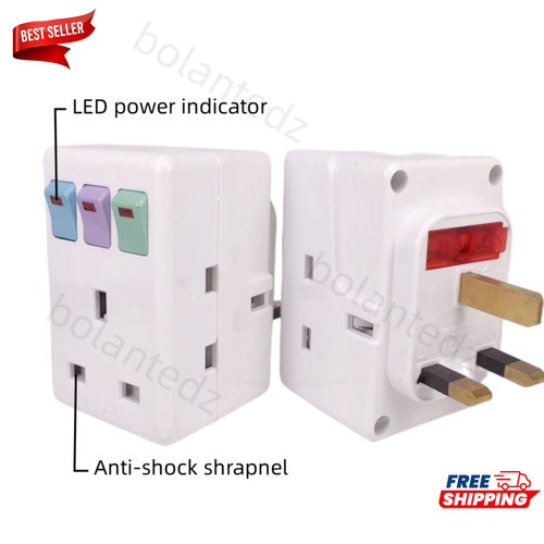 Way plug adapter multi - 3,