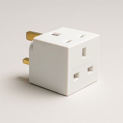 Way pin adaptor 13 amp - 2,