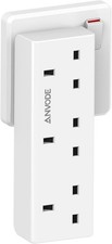 3 Way Plug Adapter, Vertical