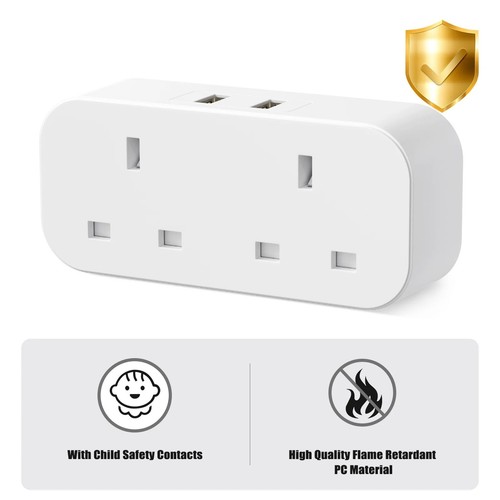 Mscien double plug adapter - double,