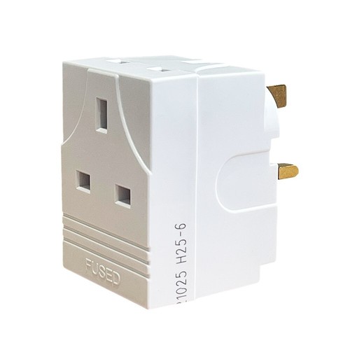 Way triple plug block - plug,