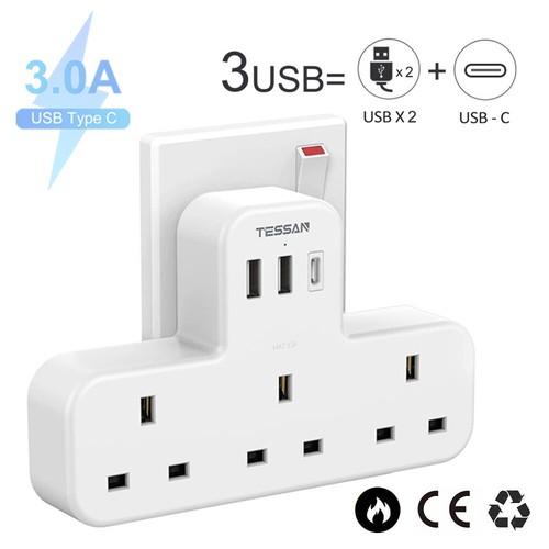 Way plug adaptor wall socket - adaptor,