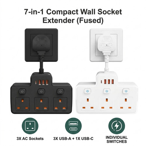 Way plug adapter 4 - uk,