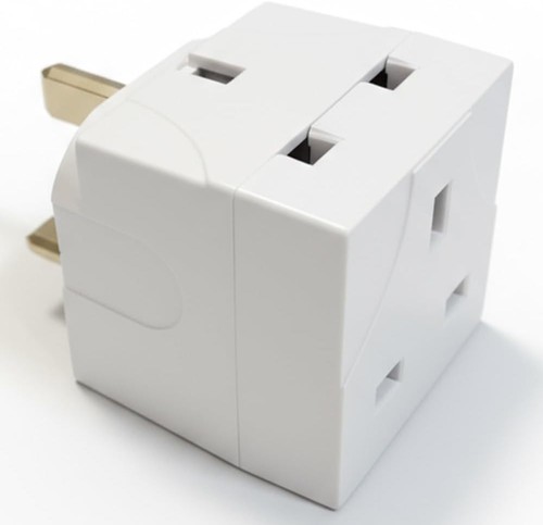 Way pin plug - 3, adapter