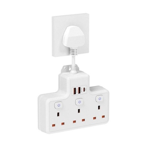 Multi plug adaptor in - 6,