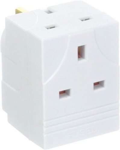 Way triple plug block mains - 3,