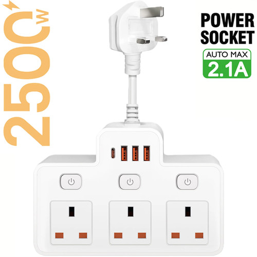 Wall plug extension adapter - plug,