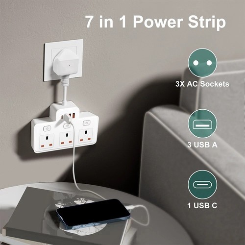 Multi plug adaptor - plug, in
