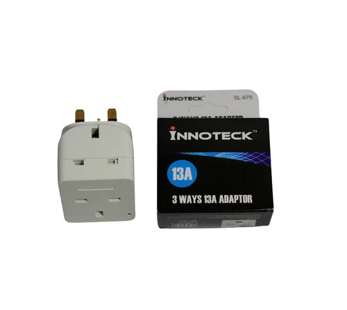 Way plug adaptor 13a - way,