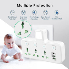 Plug Adapter Wall Socket With