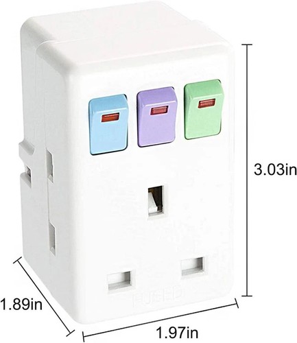 Way plug adapter multi - plug,