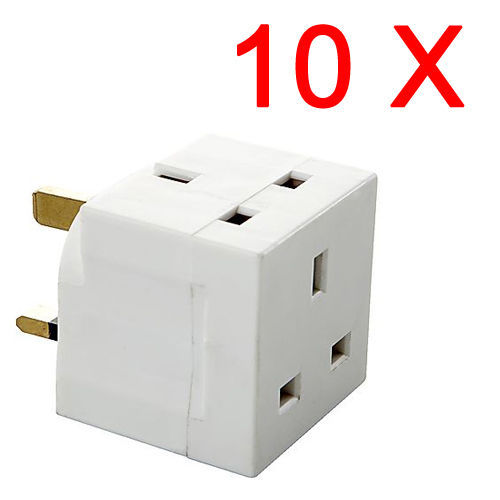 Way adaptor double plug - x,